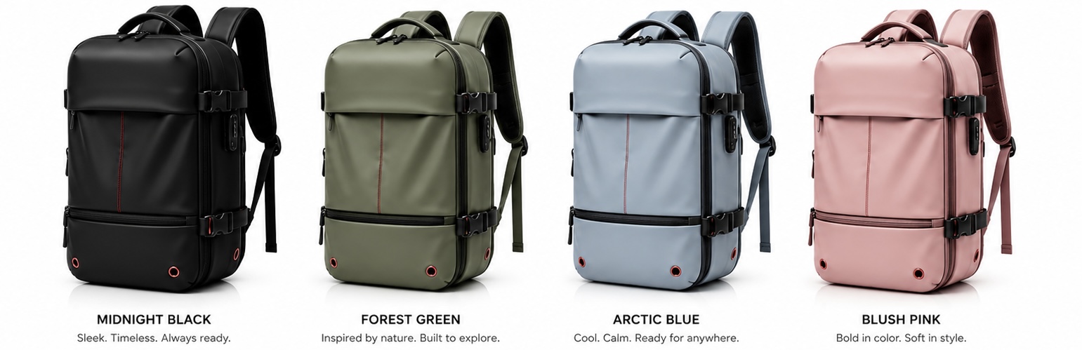 Exploresbag lineup, big power in a mini size